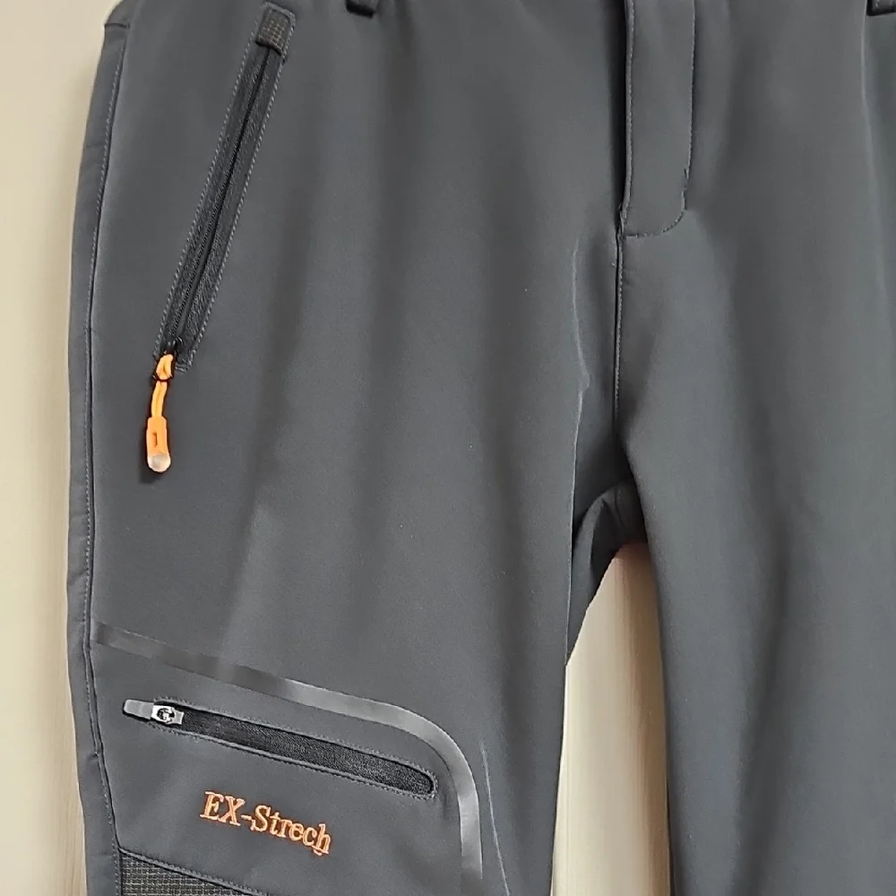 Women's Black and Gray Outdoor Pants - Picture 2 of 5
